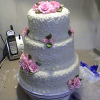 My 1St Wedding Cake! 