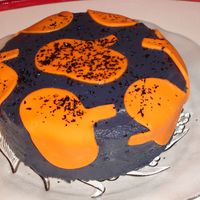 Pumpkins! I made this cake for a get-together for a school group project a couple of days before halloween. We always have dinner and dessert when...
