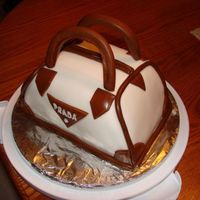 Prada Purse A different view of my Prada Purse cake