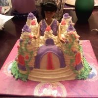 Princess Castle Princess Castle cake- White chocolate cake with white chocolate buttercream.