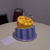 My First Topsy Cake I figured I would try it.................now I just need to perfect it.....: )