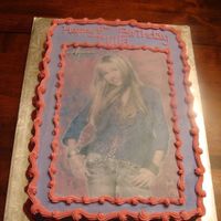 Hannah Montana Edible Image of Hannah Montanta