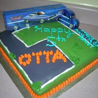 Trucking This cake was done for a transport trucking school holding a job fair. They absolutely loved the cake. What a great feeling