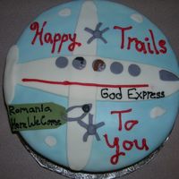 Romania My brother and sister in-law went to Romania to do some mission work. This is a going away cake for them. They are back now and had a very...