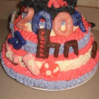 Graduation Mosaic Cake 