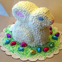 Naomi's Birthday Bunny My niece's birthday is around Easter and she wanted a bunny. She did not expect a 3-D bunny so was thrilled.