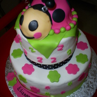 Ladybug Cake 