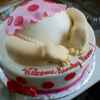 Baby Bottom Cake 