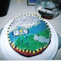 Nascar Cake 
