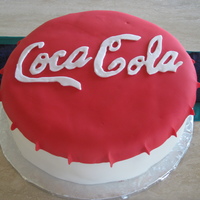 Coke Anyone Bride wanted coke bottle cap for groom cake. I'm a coke lover, so this was right up my alley.