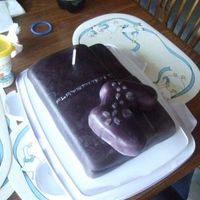 Playstation 3 I made this cake for my brother. It's lemon cake with lemon curd and raspberry jelly. At my wilton instructor's suggestion I made...