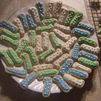 Number 1 Cookies For First Birthday My First attempt at decorated cookies! Will be served with my first decorated cake for my son's first birthday!