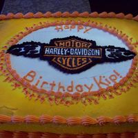 Harley Davidson Cake 