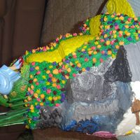 Wizard Of Oz side of cake