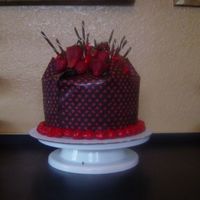 Chocolate Cake For Auction 