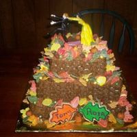 Wedding Cake With Topper Same cake but with the topper.