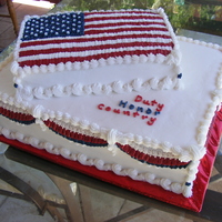 Duty Honor Country For a neighbor who was being deployed the week before the 4th of July