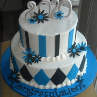 Marissa's Graduation done for my cousin's high school graduation. Inspired by another grad cake that reminded me of sugarshack's cake from her topsy...