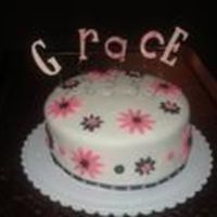 Grace's 2Nd Birthday Cake This Picture was inspired by this little 2 year old girl that is sweet buthas an edge & flare to her.