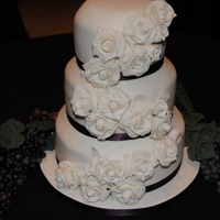 Fondant Roses you would think after so much practice i would get them right... thanks for looking