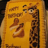 Melman2.jpg For a friend's 6 year old daughter.