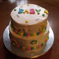 Baby Shower Cake 