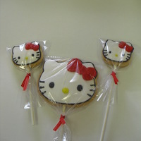 Hello Kitty Lollipop Cookies 