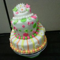 Topsy-Turvy Birthday Cake 