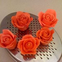 Gumpaste Roses My first Gumpaste Roses
