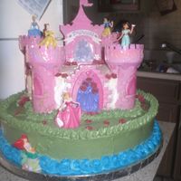 Castle Cake this is my first time, making this cake, it was fun, but a little stressful