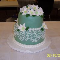 Competition Cake This was for a local competition where we had 45 minutes to decorate a fondant covered cake. The hard part was doing it while lots of...