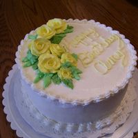 Second Cake Order Lady from church had some of my first sold cake and called and ordered this cake for her daughters birthday, told me she wanted something...