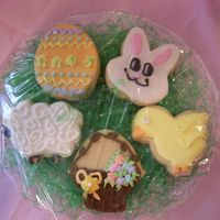 Easter Sampler Plate NFSC with RI