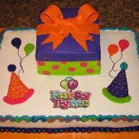 Party Store Cake For Ribbon Cutting Ceremony 