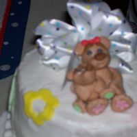 Baby Bear Cake I looked to aine 2 for the insperation for this cake. It definitly isn't as good as hers but I liked and everyone else did also. Sorry...