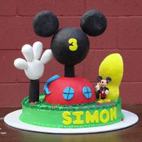 Mickey Mouse Clubhouse RKT for the head/foot/hand......gave up on the tail.