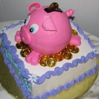 Piggy Bank I copied this one from a wonderful decorator on this site.