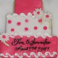 Wedding Cake Cookies 