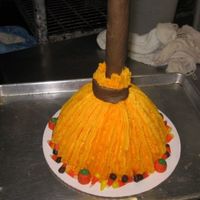 Mother-In-Law Cake Hahaha what a funny cake by request by my MIL. However, it did seem very appropriate :)