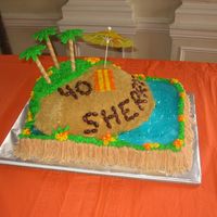 Tropical 40Th This cake was my first attempt at palm trees. I learned why not to use rolled wafer cookies to make the trunks. They didn't last very...