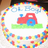 Tractor Baby Shower 