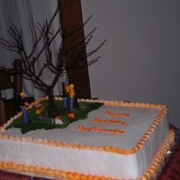 Father In Law's 65Th B-Day My father in law and my husband have a tree trimming business and I was asked to make this cake for my father in law's 65th b-day. The...
