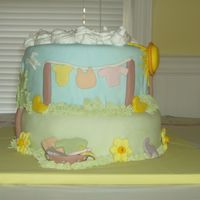 Amy's Baby Shower Cake 