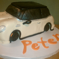 Mini Cooper Cake 