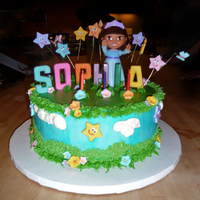 Dora The Explorer Cake Sophia's 3rd Birthday Dora Cake (No Boots please, I don't know just didn't want Boots) Chocolate cake with Swiss Meringue...