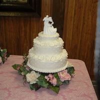 Bernice small stacked with dots and roses