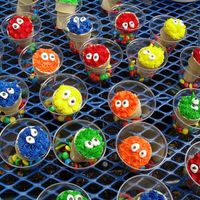 Ice Cream Monster Cupcakes 