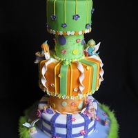 The Fairies Of Planet Nini All fondant decorations and fairies in gumpaste. Nini is a planet from my dd's imagination.