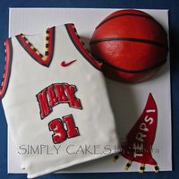 Go Terps! For a Maryland's Bsketball Team lover. Yellow cake with BC filling. Cover and details in MMF. Inspiration from couple of CCers. Thanks...