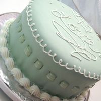 Cake - Ribbon Insertion & Mmf My first time trying ribbon insertion and the MMF! I was just playing around with both to practice for another cake! The rest of the cake...